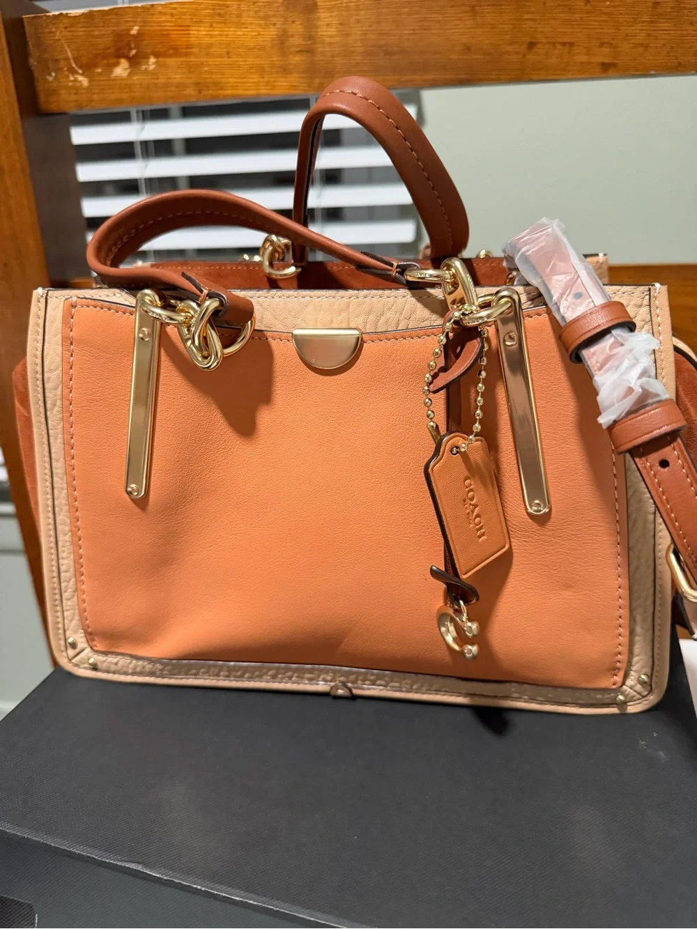 Coach Dreamer Satchel Leather